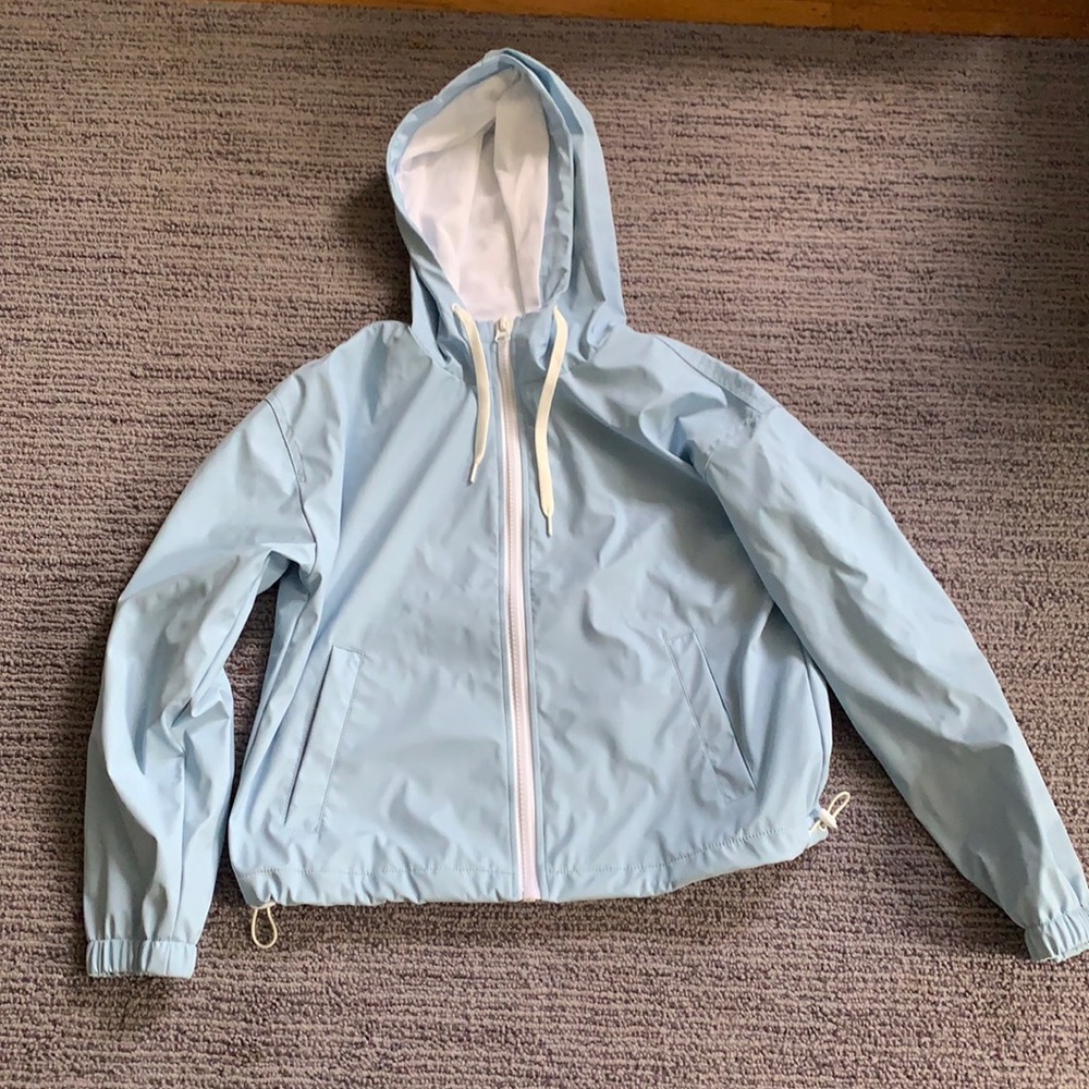 Light blue Raincoat
